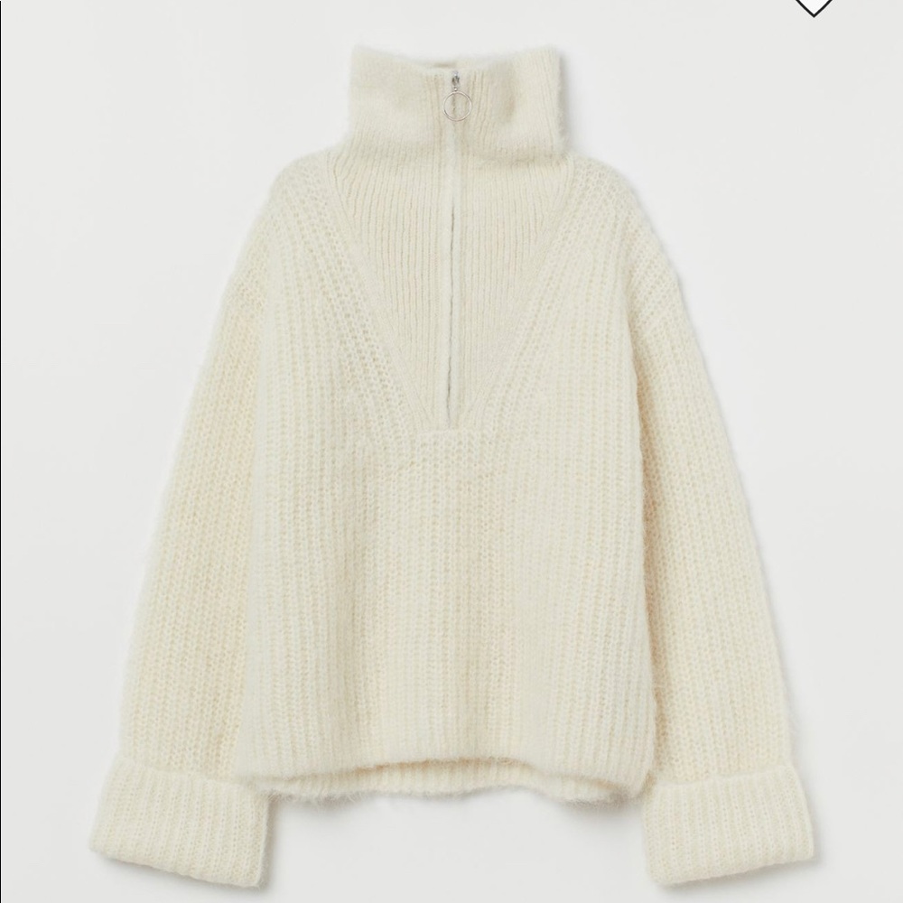 Chunky alpaca sweater H&M
